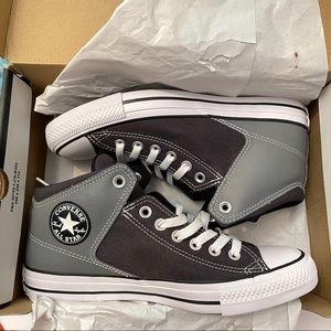 Converse CT HIGH STREET HI BLACK BLACK WHITE